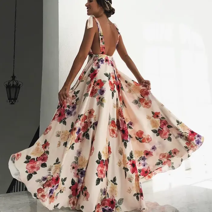 Robe longue style Boho