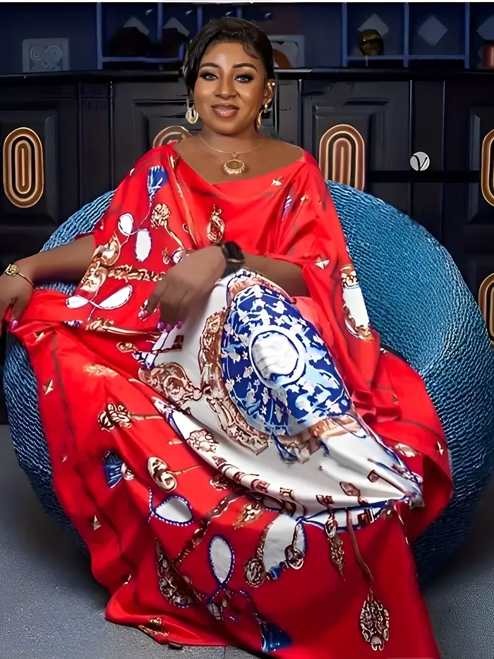 Robe imprimée à la mode pour femmes, robe bohème coupe ample, imprimé Paisley tendance, parfaite pou