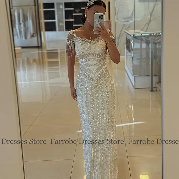 Charmante robe de soirée pour travail lourd
