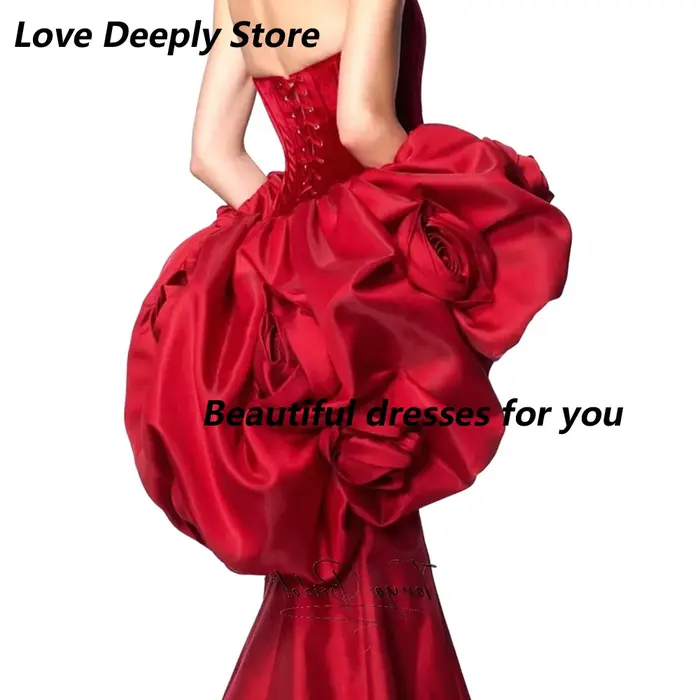 Robes de soirée rouges pour femmes