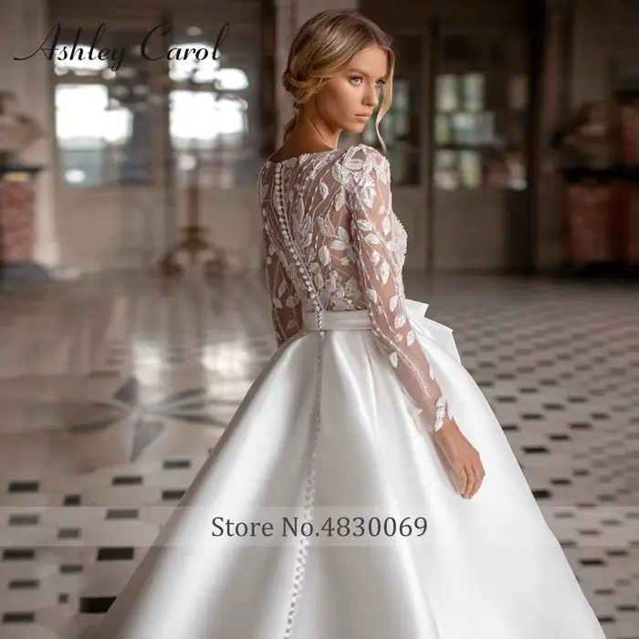 Ashley Carol-Robe de mariée princesse A-Line