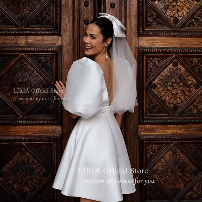 Robes de mariée courtes élégantes LIRIA