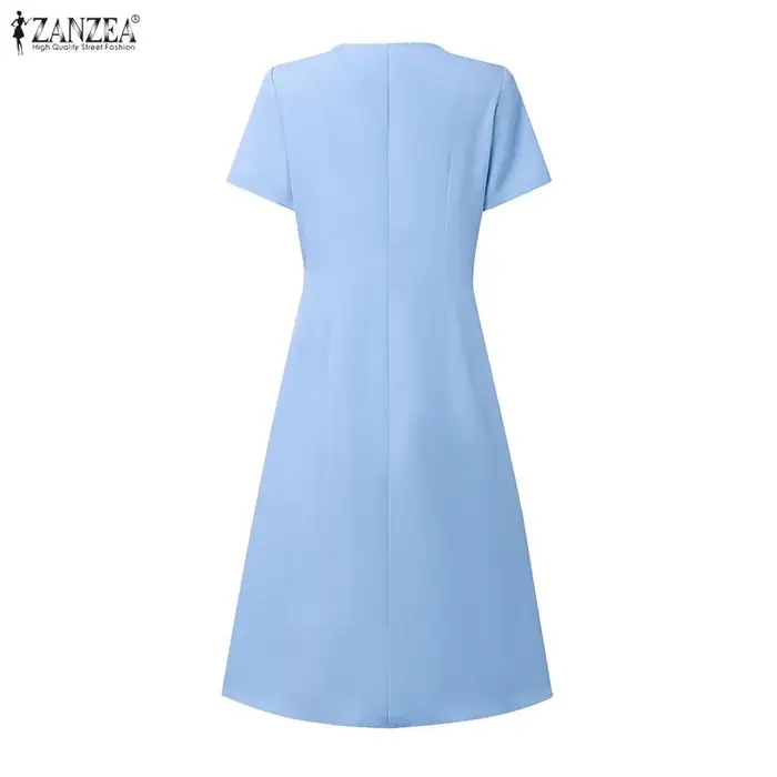 Robes mi-longues élégantes et minimalistes pour femmes