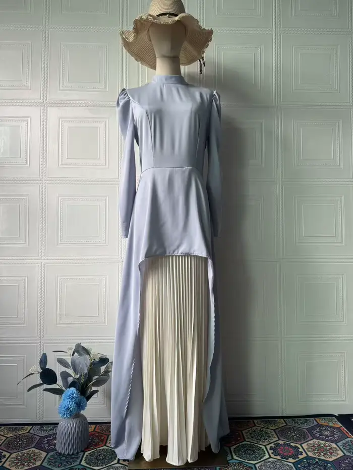 Eid femmes Robe Abaya musulman pansement élégant dubaï robes Largos robes longues caftan Robe arabe 