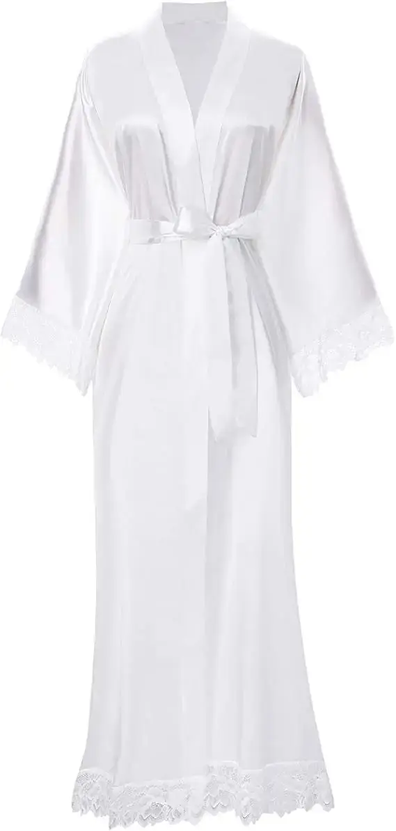 Robes en dentelle et satin de soie pour demoiselles d'honneur