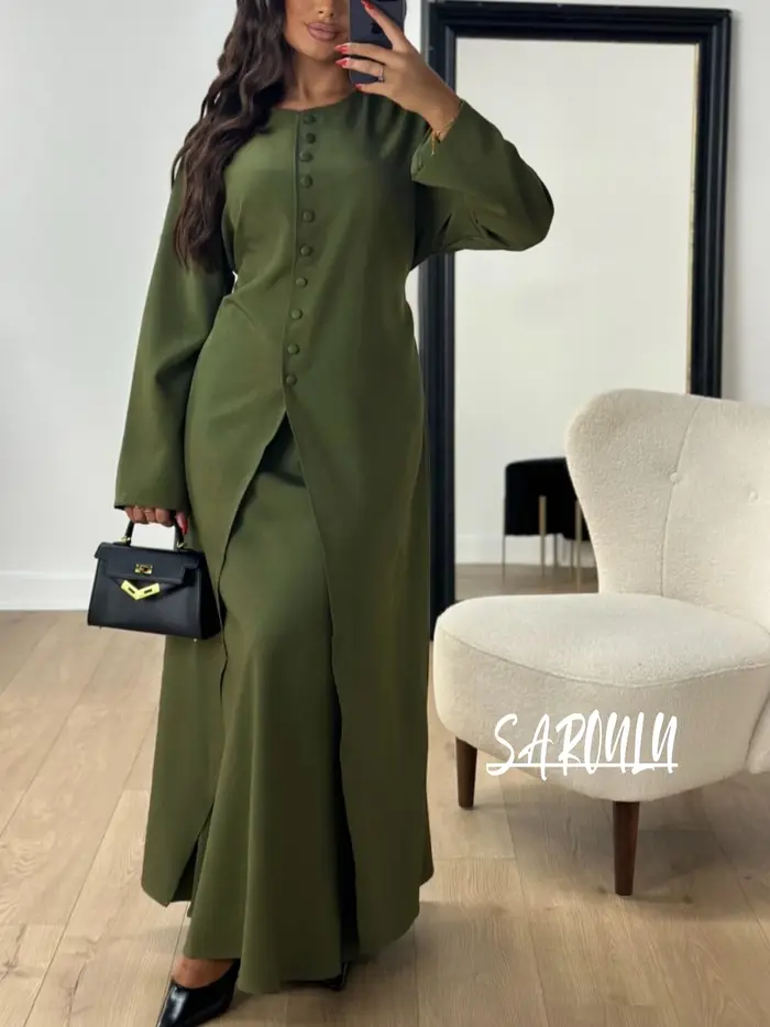 Robe de soirée en Satin pour femmes musulmanes