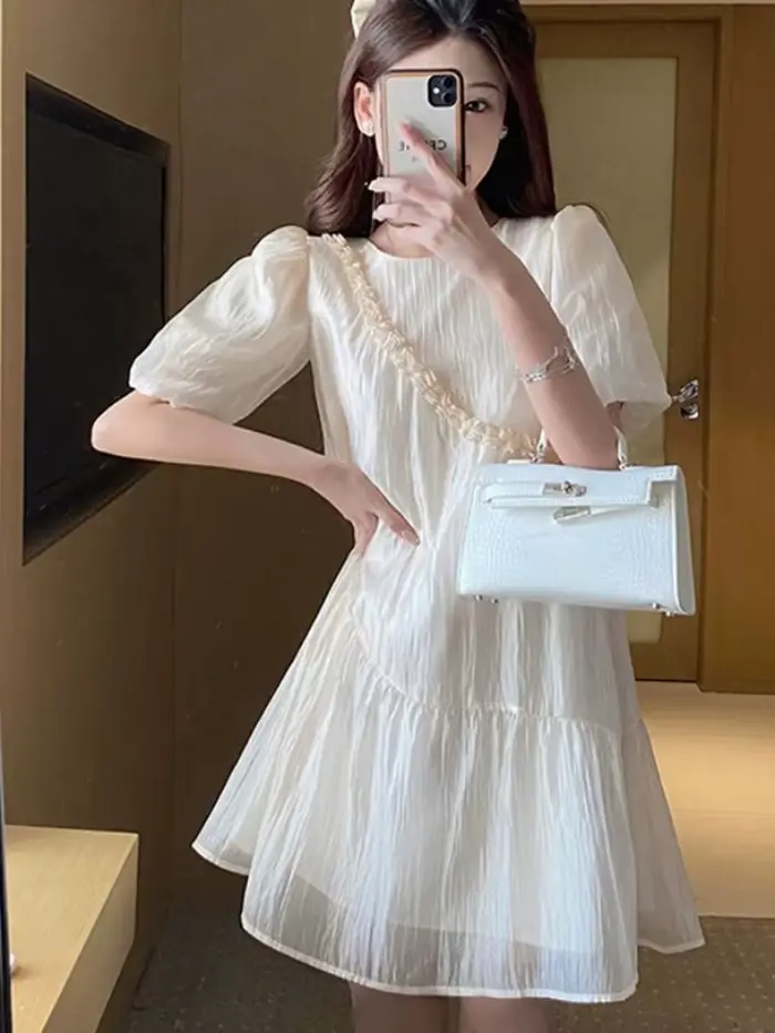 Nouvelle Robe en Chiffon Tendance pour Femme