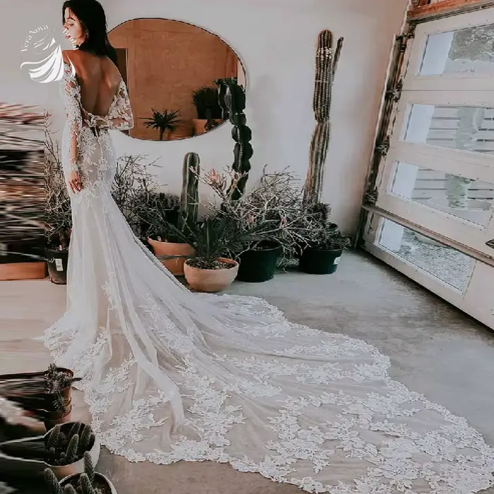 Robe de mariée sirène sexy personnalisée VeraNova