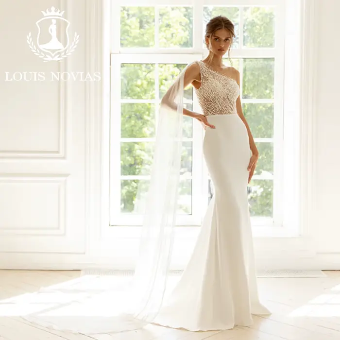 Modiis-Robes de mariée style sirène pour femmes