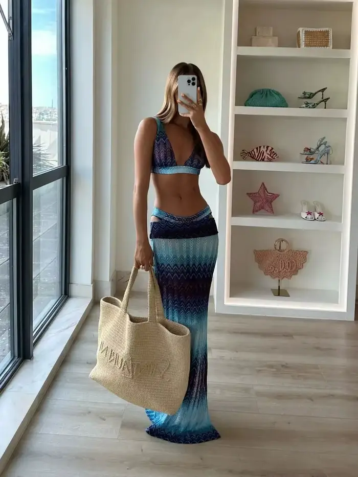 Robe sans bretelles femmes imprimer Maxi robes pansement
