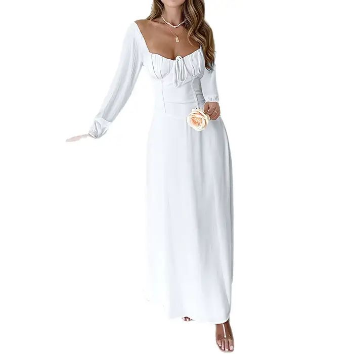 Robe de soirée élégante à manches courtes