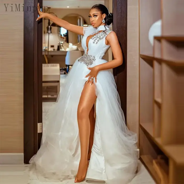 Robes de mariée blanches nigérianes
