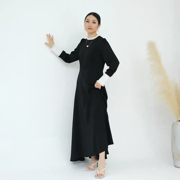 Robe noire pour femmes musulmanes