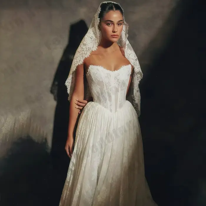 Robe de mariée ivoire pour femmes, Sexy, épaules dénudées, ligne a, robe de princesse formelle, fête