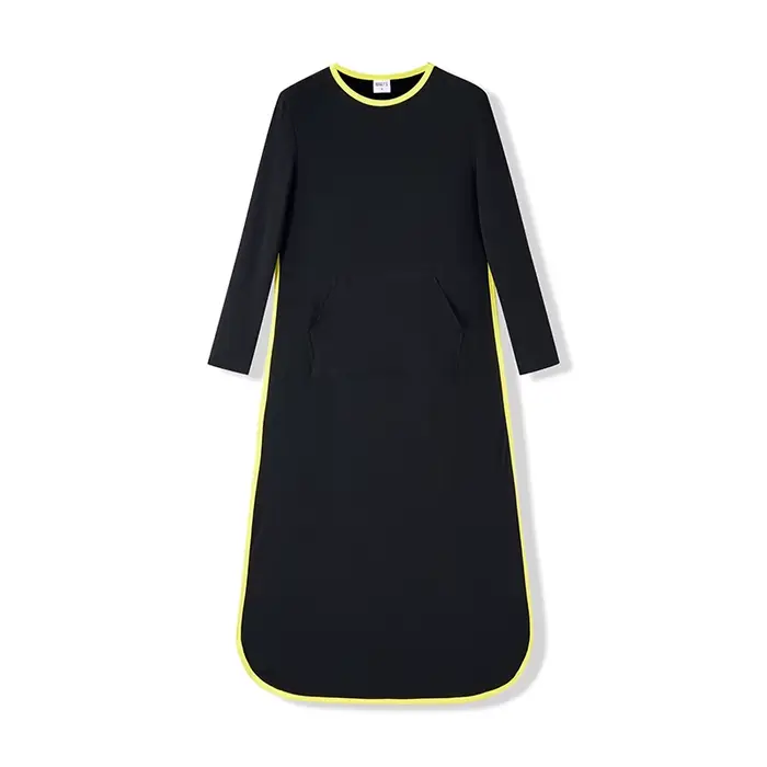 Robe de nuit décontractée pour femme XS-XXXL, robe longue pour femme enceinte, robe longue à fermetu
