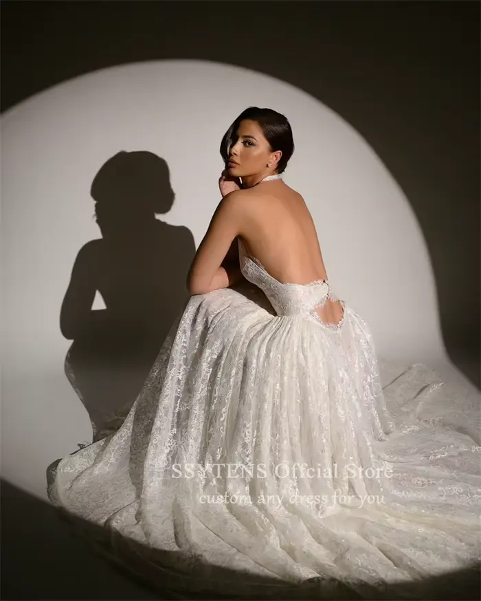 Robes de mariée dos nu de luxe