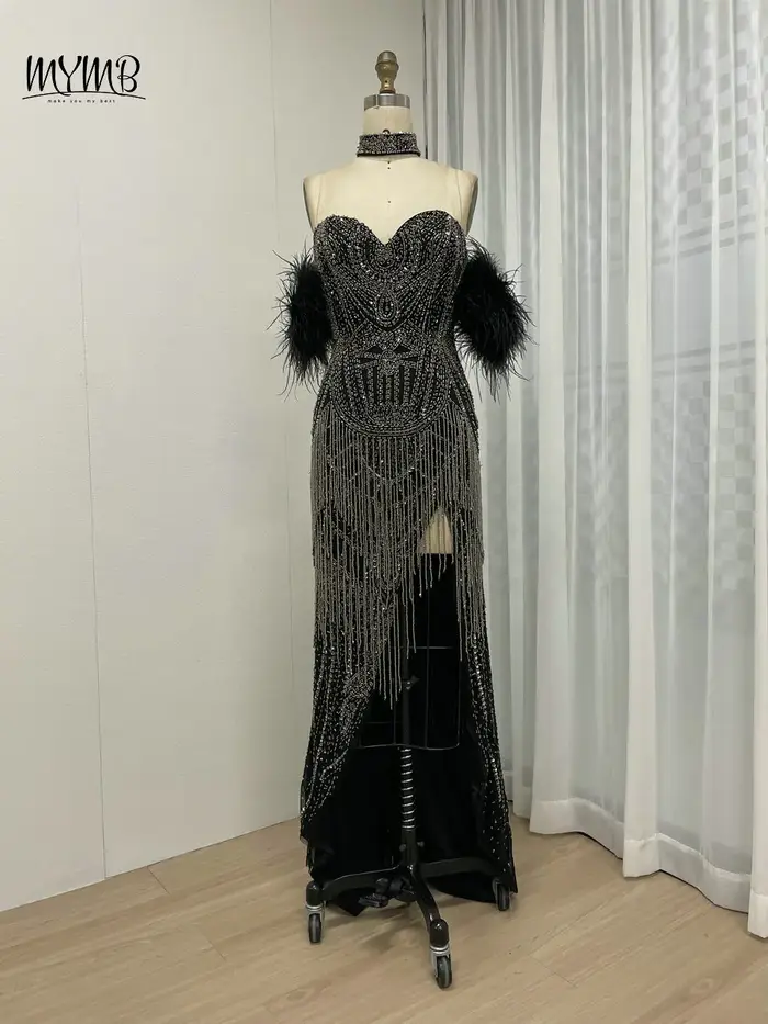 Robe de Soirée de Forme Sirène pour Événement Spécial