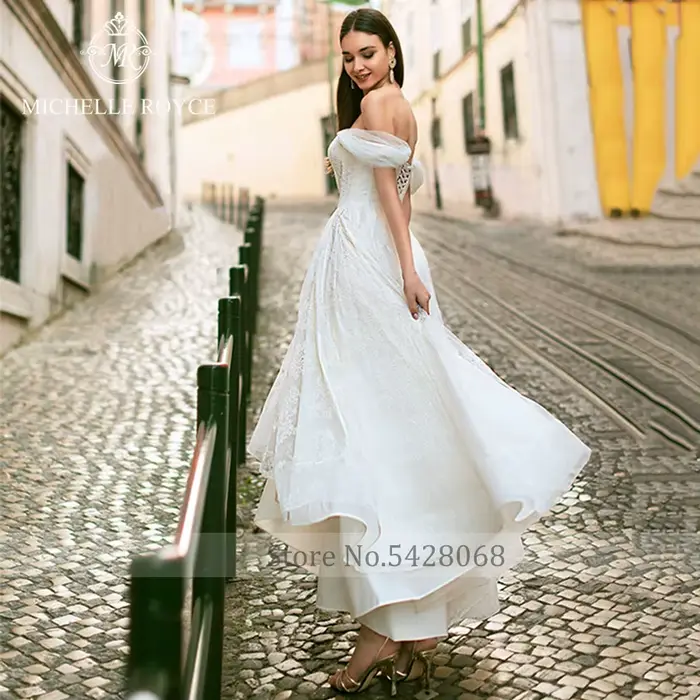 Michelle Royce-Robes de mariée A-Line pour femmes