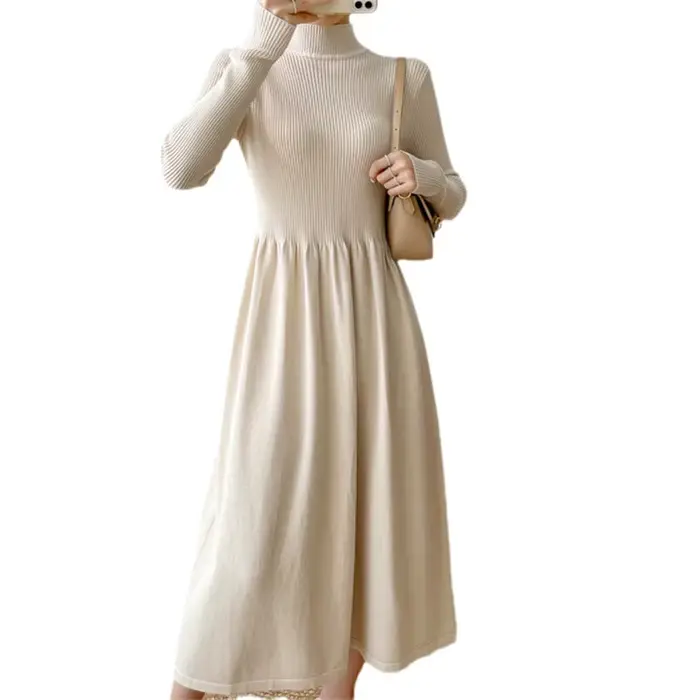 Robe tricotée élégante pour femmes