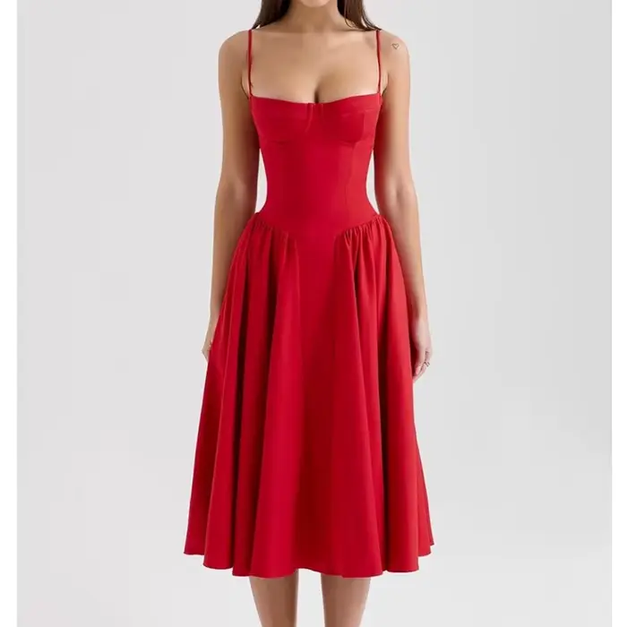 Été Sexy femmes robe bohême longues robes de luxe élégant col en v sans manches Slip fleur plage