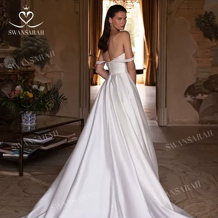 Robe De mariée sans manches
