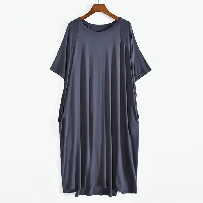 Robe longue d'été en modal pour femmes