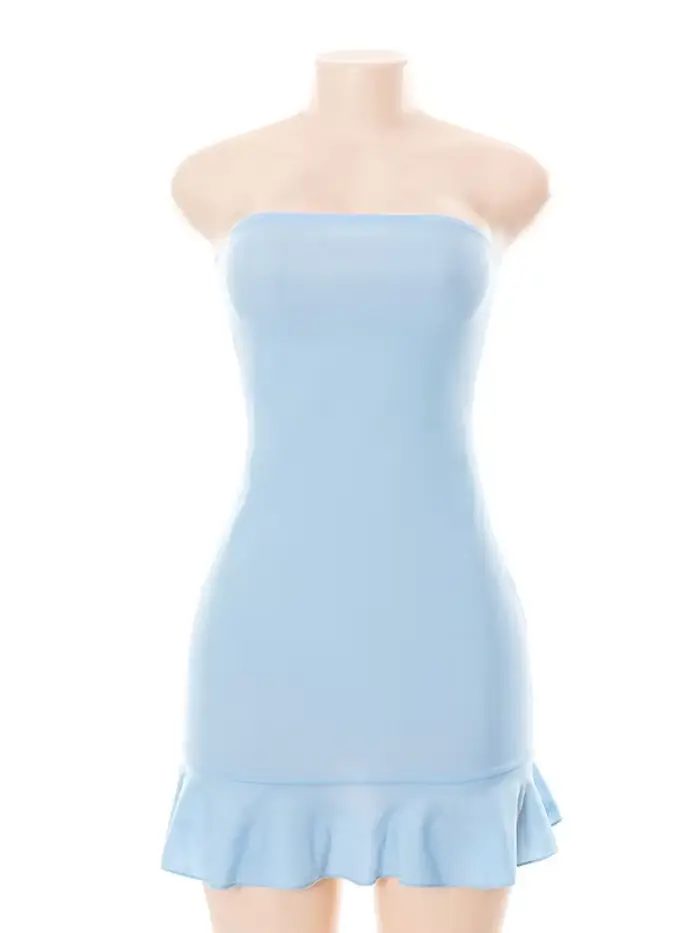 Robe pull en polyester et élasthanne asymétrique décontractée pour femmes style streetwear Y2k été occasions spéciales