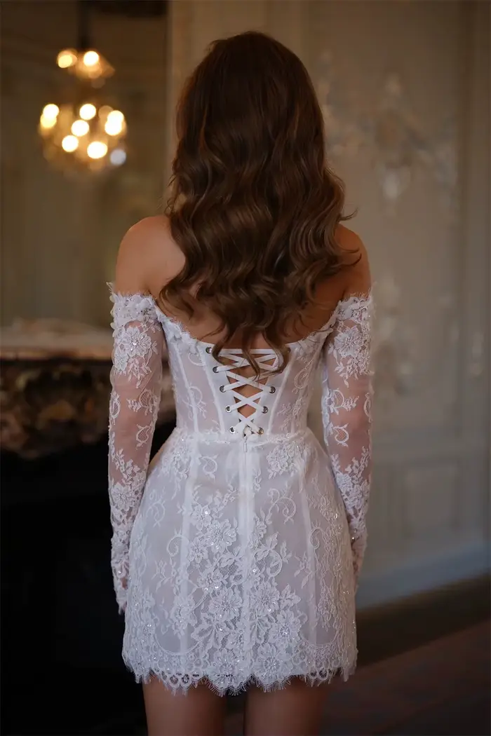 Tokyo – robe de mariée blanche personnalisée
