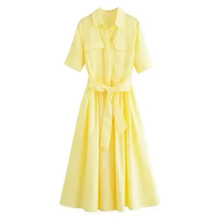 Robe à effet amincissant pour femmes