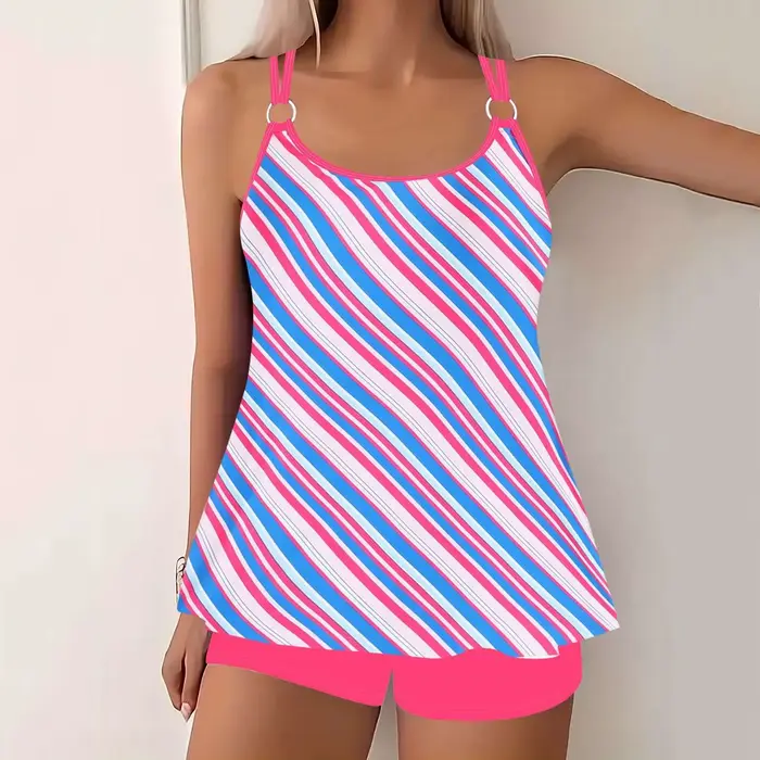 Maillot de bain deux pièces grande taille pour femme
