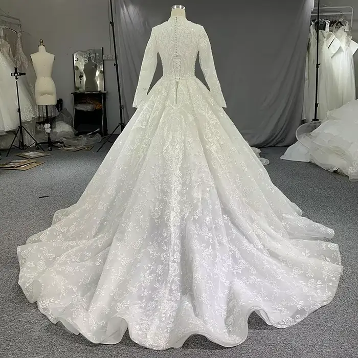 Robes de mariée musulmanes personnalisées