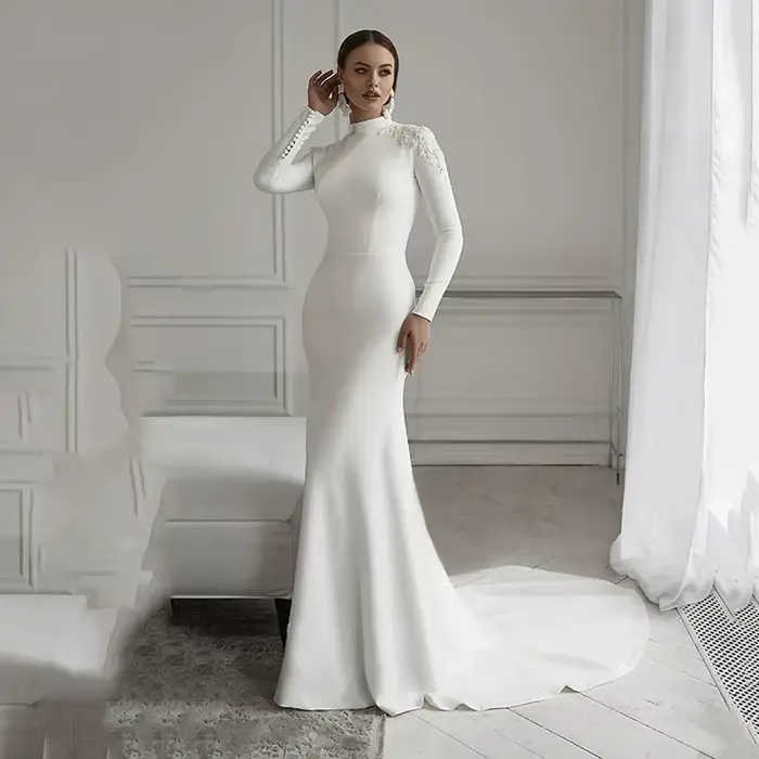 Robe de Mariée Sirène en Dentelle