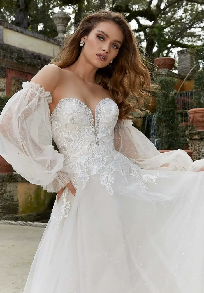 Robe de mariée en Tulle