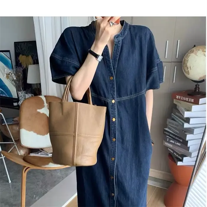Robes en jean vintage pour femmes