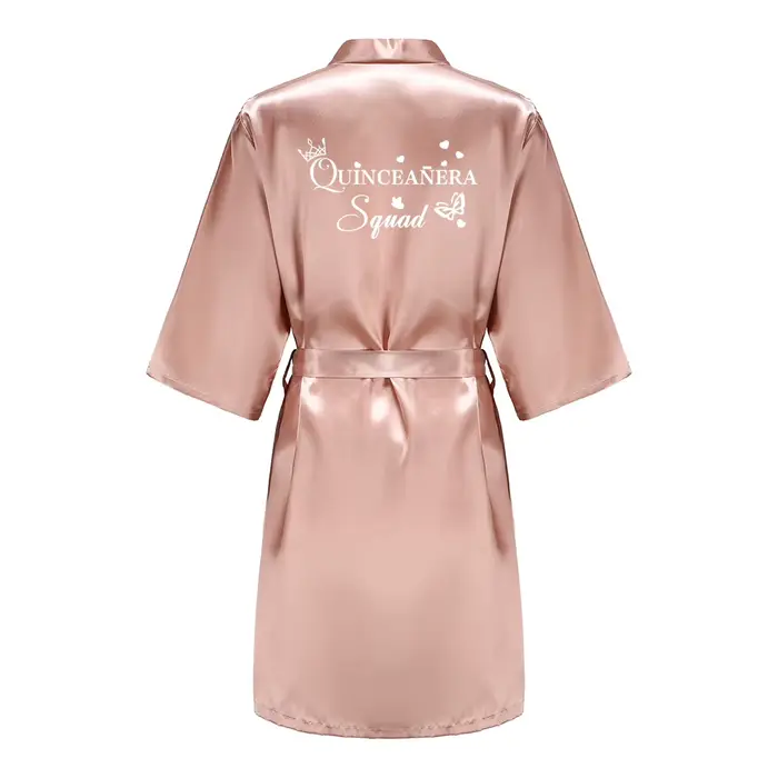 Robe de Soirée Princesse Or Rose pour Fille de 15 Ans