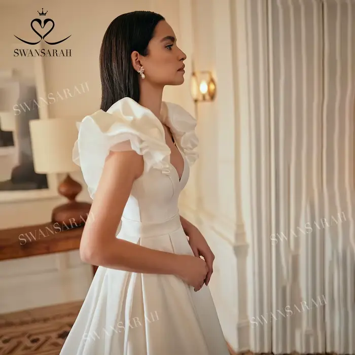 Robe de mariée sans manches SwanSarah