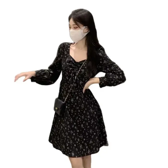 Robe à imprimé Floral pour femmes
