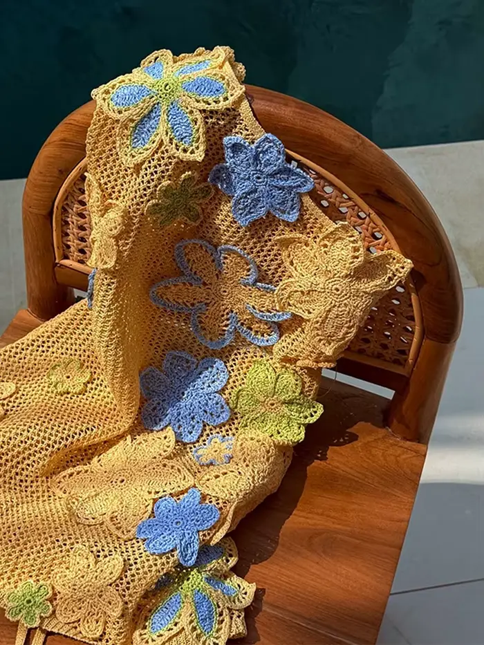 Haut corset 3D et jupe fendue en polyester pour femmes, tenue de printemps été avec col diagonal et finition en dentelle pour occasions spéciales