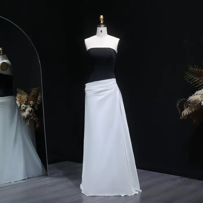 Robe de soirée sirène élégante drapée pour femme Sharon Said