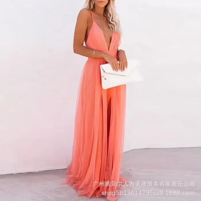 Robe longue de soirée pour femmes