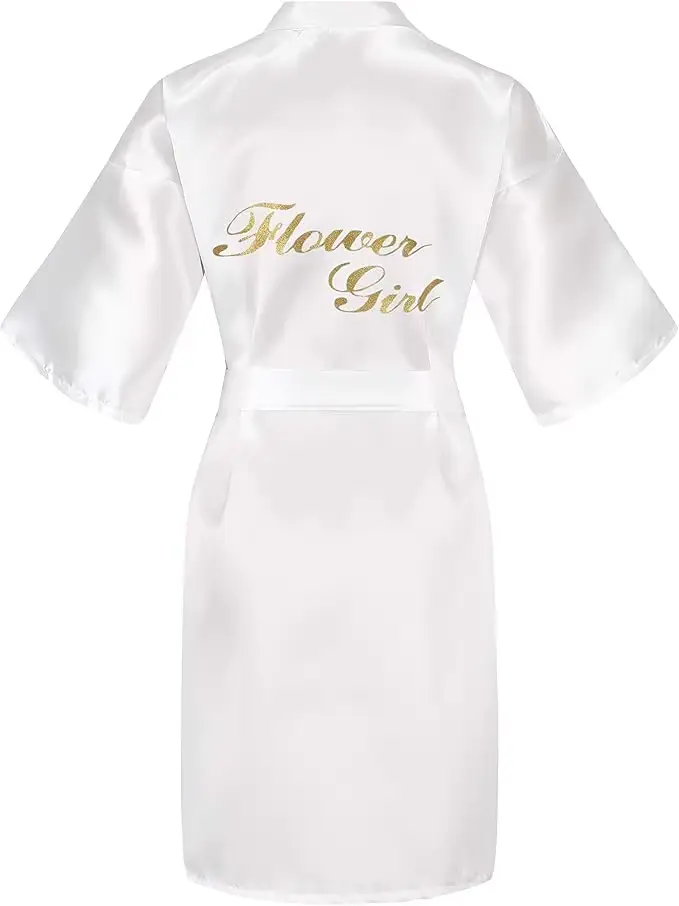 Robes en Satin soyeux pour filles