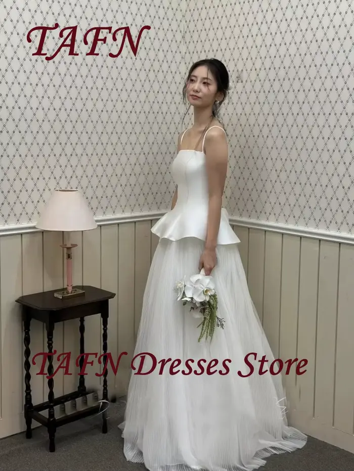TAFN – robe de mariée trapèze Simple