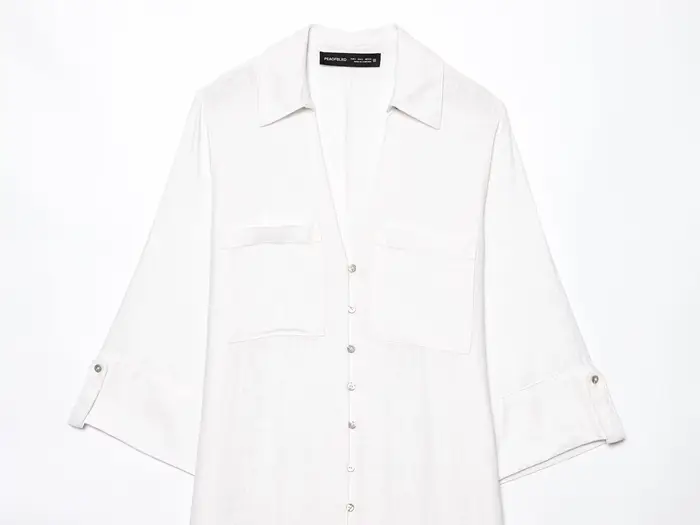 Robe BSAY en polyester pour femmes, style bureau, col rabattu, boutonnage simple, longueur cheville, pour soirées et occasions spéciales