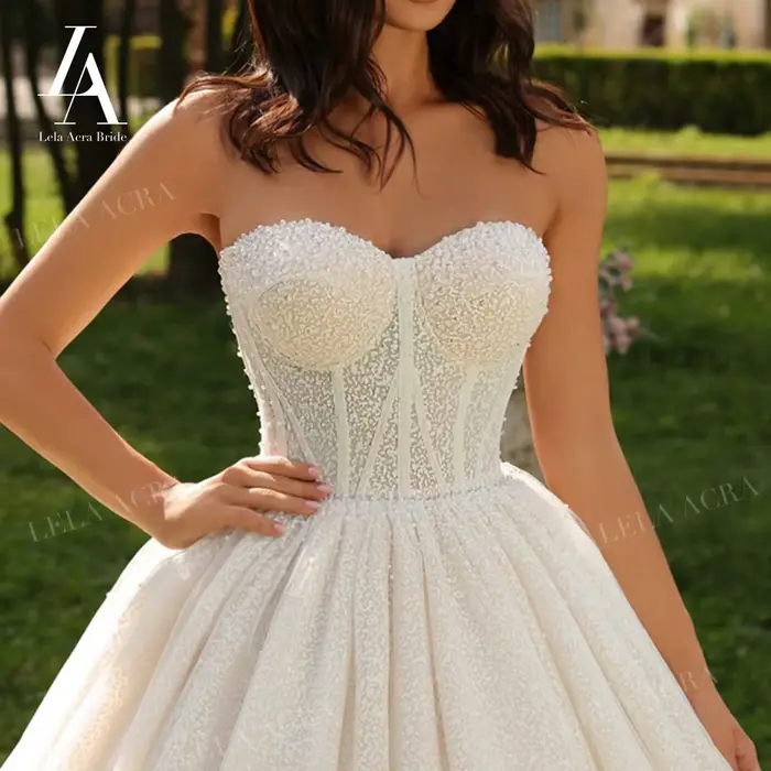 Robe de mariée de bal LelaAcra 2026