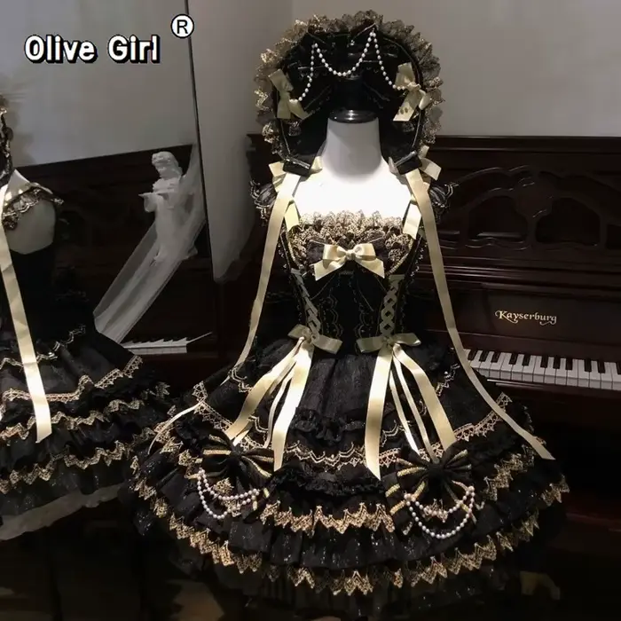 Olivegirl – robe japonaise Kawaii Lolita Jsk pour femmes