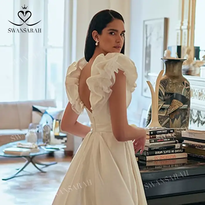 Robe de mariée sans manches SwanSarah