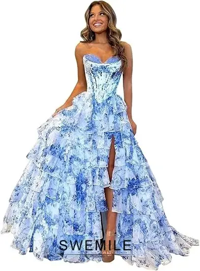 Robes de bal imprimé léopard 2026