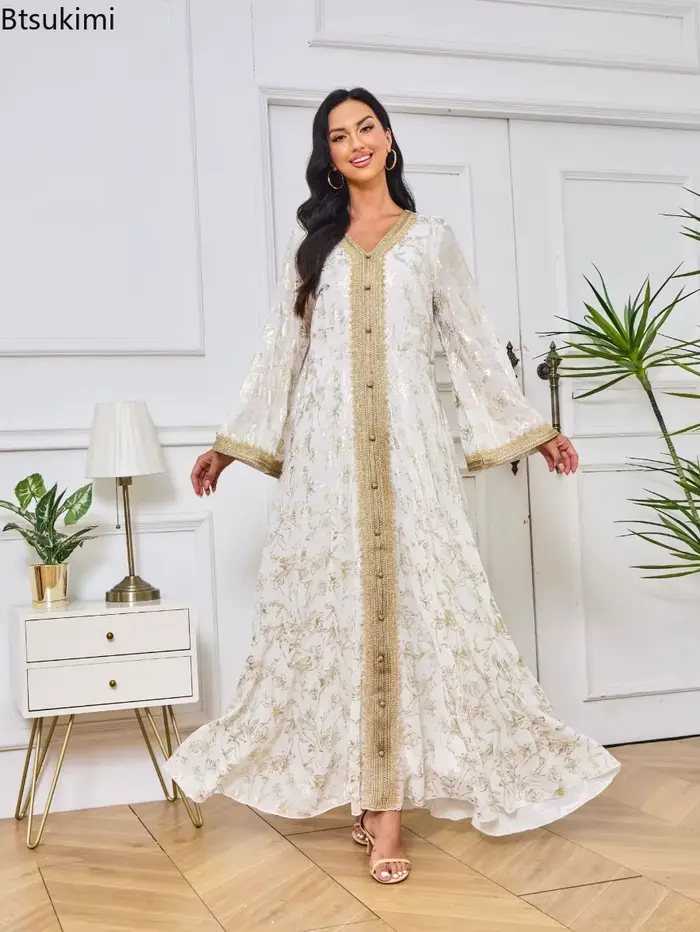 Robe d'été élégante à imprimé pour femmes