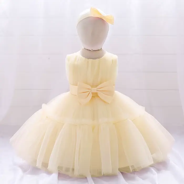 Robe de princesse en dentelle pour bébé fille