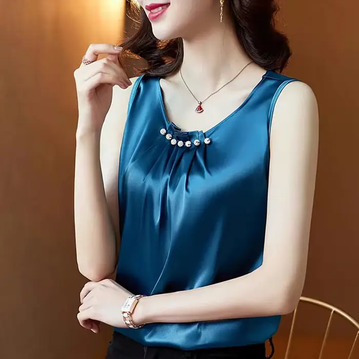 Hauts élégants pour femmes grandes tailles mode estivale confortables respirants pour tenues de bureau et sorties estivales